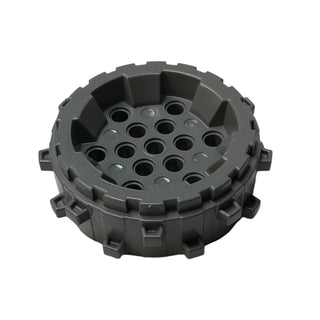 Wheel Hard Plastic with Small Cleats, Part# 64711 Part LEGO® Dark Bluish Gray