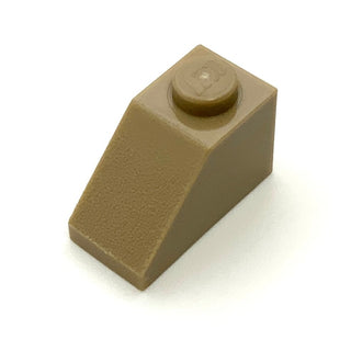 Slope 45 2x1, Part# 3040 Part LEGO® Dark Tan  