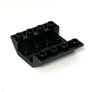 Slope, Inverted 45 4 x 4 Double with 2 Holes, Part# 72454 Part LEGO® Black  