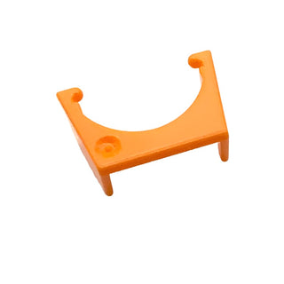 Minifigure Headgear Accessory, Clone Trooper Visor, Part# 61190c Part LEGO® Orange  