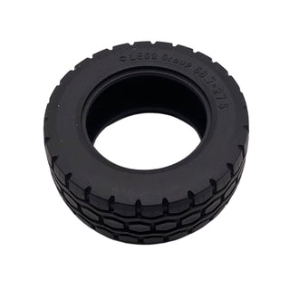 Tire 68.7x27 S, Part# 52985 Part LEGO® Black Very Good