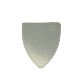 Minifigure, Shield Triangular Short, Part# 3846 Part LEGO® Light Bluish Gray Very Good