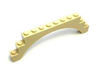 Arch 1x12x3, Part# 6108 Part LEGO® Tan  