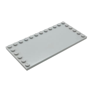 Tile Modified 6x12 with Studs on Edges, Part# 6178 Part LEGO® Light Bluish Gray