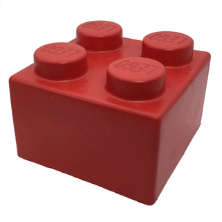 Soft Brick 2x2, Part# 29540 Part LEGO® Decent - Red  