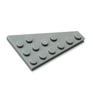 Wedge Plate 6x4 Left, Part# 48208 Part LEGO® Light Bluish Gray  