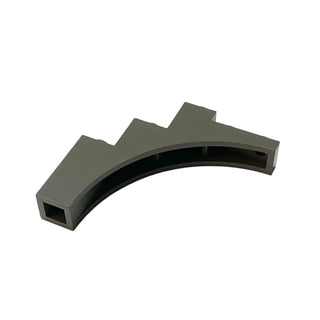 Arch 1x5x4 (Continuous Bow), Part# 2339/14395 Part LEGO® Dark Gray  