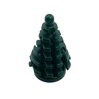 Plant Pine Tree Small, Part# 2435 Part LEGO® Dark Green 1 Part