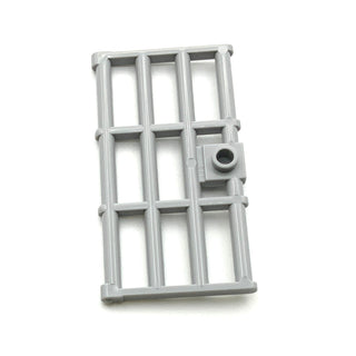 Door 1x4x6 Barred with Stud Handle, Part# 60621 Part LEGO® Light Bluish Gray  