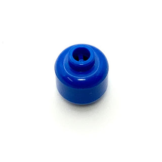 Minifigure, Head (Plain) - Blocked Open Stud, Part# 3626b Part LEGO® Blue  