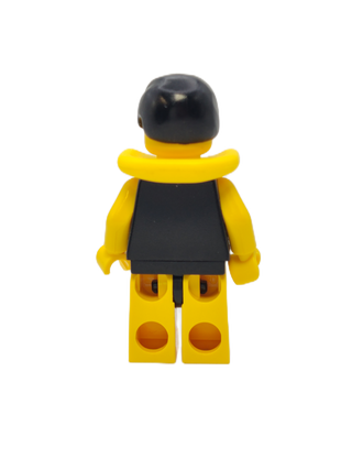 Plain Black Torso with Sunglasses and Life Jacket, par036 Minifigure LEGO®   