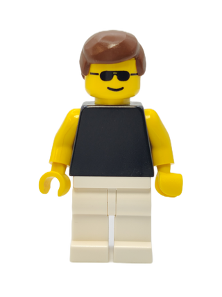 Plain Black Torso with Sunglasses, par035 Minifigure LEGO®   