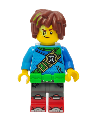 Mateo - Bright Green Utility Belt, drm003 Minifigure LEGO®   