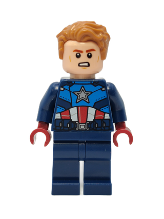 Captain America - Dark Blue Suit, sh0908 Minifigure LEGO®   