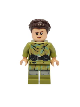 Princess Leia - Olive Green Endor Outfit, sw1296 Minifigure LEGO®   