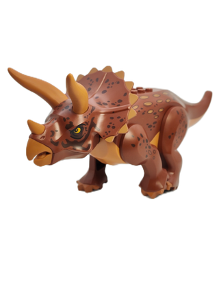 LEGO® Dinosaur Triceratops with Medium Nougat and Dark Brown Markings, Tricera08 LEGO® Animals LEGO®   