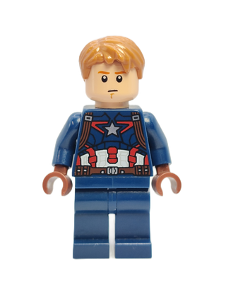 Captain America - Dark Blue Suit, sh0184 Minifigure LEGO®   