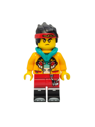 Monkie Kid - Bright Light Orange Jacket, mk041 Minifigure LEGO®   