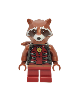 Rocket Raccoon - Dark Red Outfit, sh0936 Minifigure LEGO®   