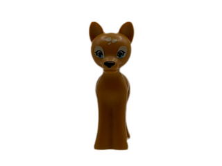 Deer, Friends, Fawn with Black Nose, Medium Azure Eyes and Tan Spots Pattern, 13393pb01 Minifigure LEGO®