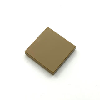 Tile 2x2, Part# 3068 Part LEGO® Dark Tan 1 Part 