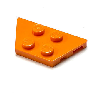 Wedge, Plate 2 x 4, Part# 51739 Part LEGO® Orange  