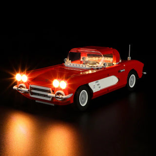 Lightailing Light Kit For LEGO Chevrolet Corvette 1961, 10321 Light up kit Lightailing   