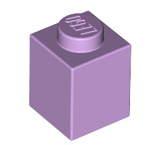 Brick 1x1, Part# 3005 Part LEGO® Lavender  