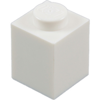 Brick 1x1, Part# 3005 Part LEGO® White  