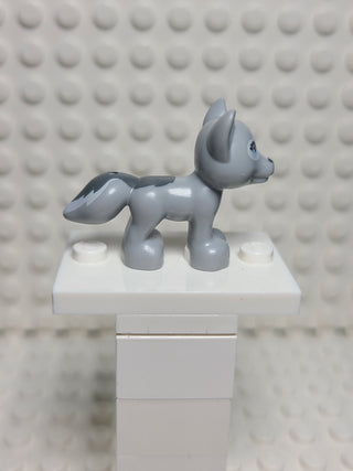 Fox, Light Bluish Gray w/ Dark Bluish Gray Tail LEGO® Animals LEGO®   