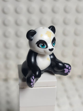 Panda, Sitting w/ Tan Dirt Stains LEGO® Animals LEGO®   