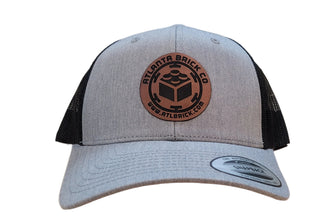 Atlanta Brick Co Hat - Gray Hat with Brown Patch Hat United Brick Co®