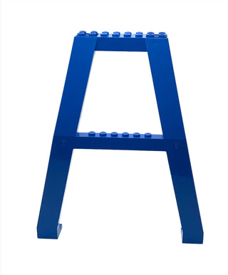 Support Crane Stand Double, Part# 2635 Part LEGO® Blue  