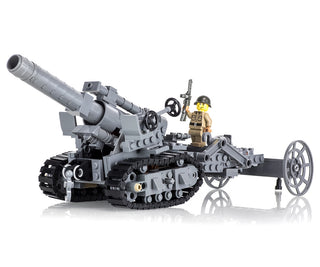 "Stalin's Sledgehammer" - M1931 (B-4) 203mm Howitzer, 2128 Building Kit Brickmania   