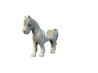 Light Bluish Gray w/ White Spots Horse LEGO® Animals LEGO®