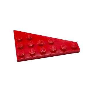 Wedge Plate 6x4 Left, Part# 48208 Part LEGO® Red  