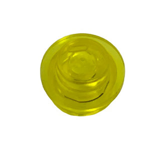 Plate Round 1x1, Part# 4073 Part LEGO® Trans-Yellow  