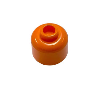 Minifigure, Head (Plain) - Hollow Stud, Part# 3626c Part LEGO® Orange  