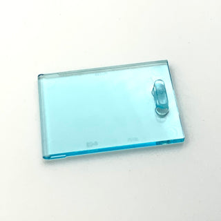 Container, Cupboard 2x3x2 Door, Part# 4533 Part LEGO® Trans-Light Blue  