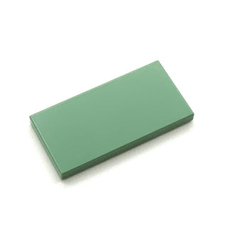 Tile 2x4, Part# 87079 Part LEGO® Sand Green  