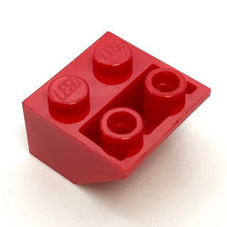 Slope Inverted 45 2x2 with Flat Bottom Pin, Part# 3660 Part LEGO® Red  