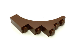 Arch 1x5x4 (Continuous Bow), Part# 2339/14395 Part LEGO® Brown  