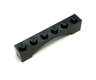 Arch 1x6 Raised Arch, Part# 92950 Part LEGO® Black  