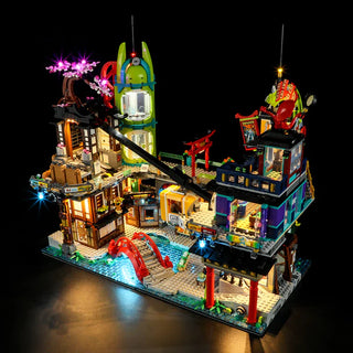 Light Kit For NINJAGO® City Markets, 71799 Light up kit Lightailing   