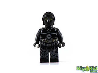 TRIPLE-DECKER ZERO Protocol Droid Custom Printed & Inspired Lego Star Wars Minifigure Custom minifigure BigKidBrix   