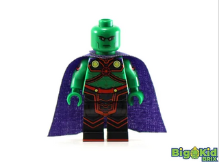 MARTIAN MANHUNTER McF Custom Printed & Inspired DC Lego Minifigure Custom minifigure BigKidBrix   