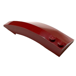 Wedge 8x3x2 Open Right, Part# 41749 Part LEGO® Dark Red  