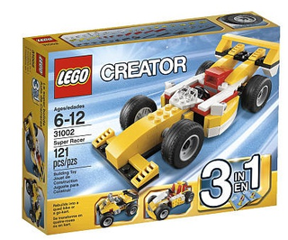 Super Racer, 31002 Building Kit LEGO®   