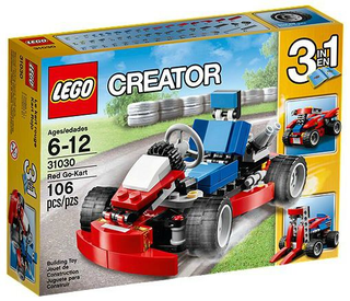 Red Go-Kart, 31030 Building Kit LEGO®   