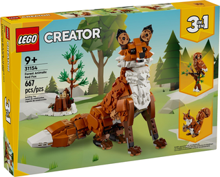 Forest Animals: Red Fox, 31154 Building Kit LEGO®   